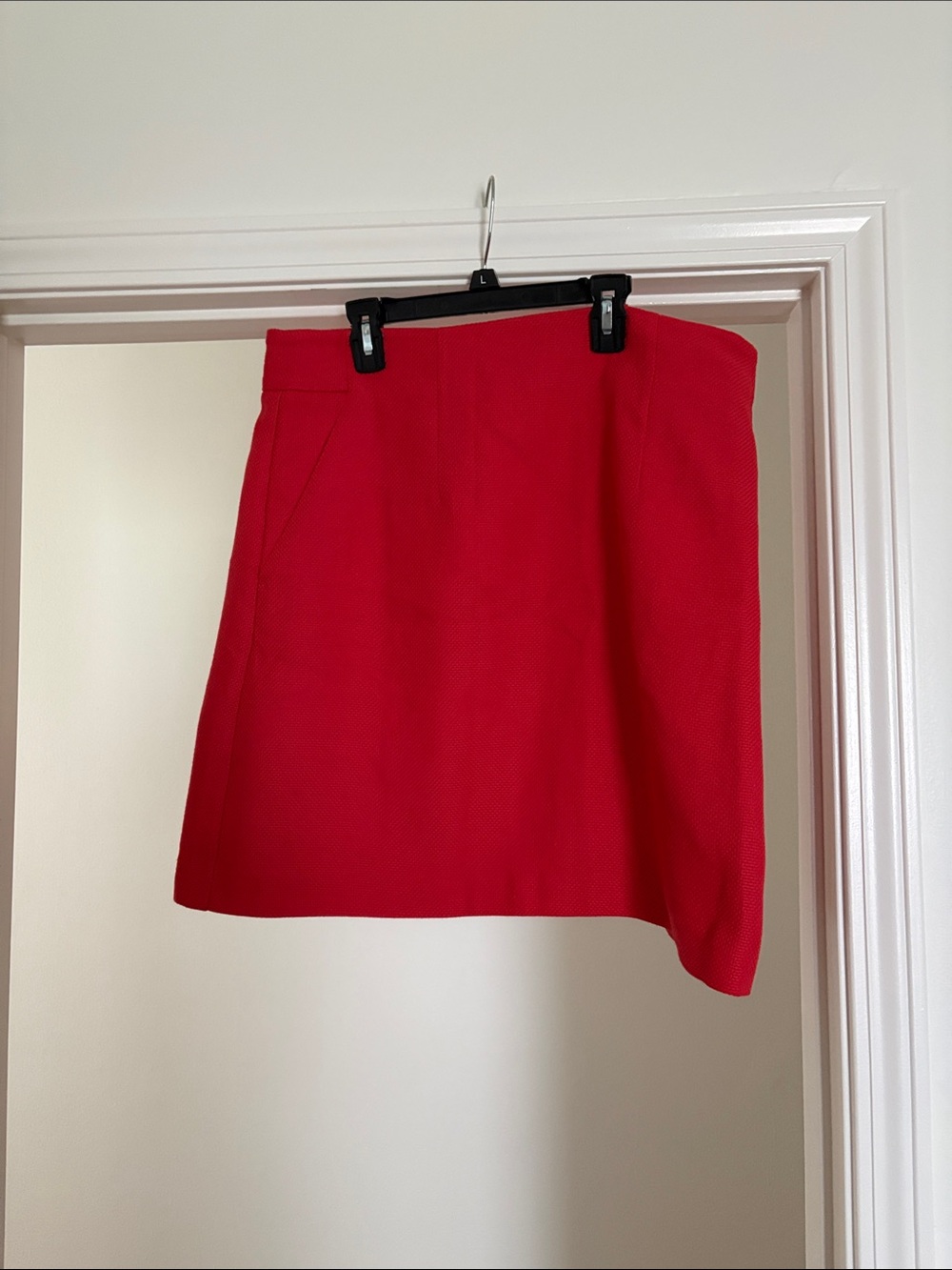 Cherry red Ann Taylor Vibrant Red Skirt